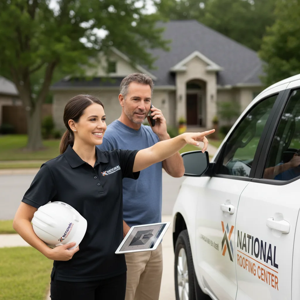 National Roofing Center customer support in Armona